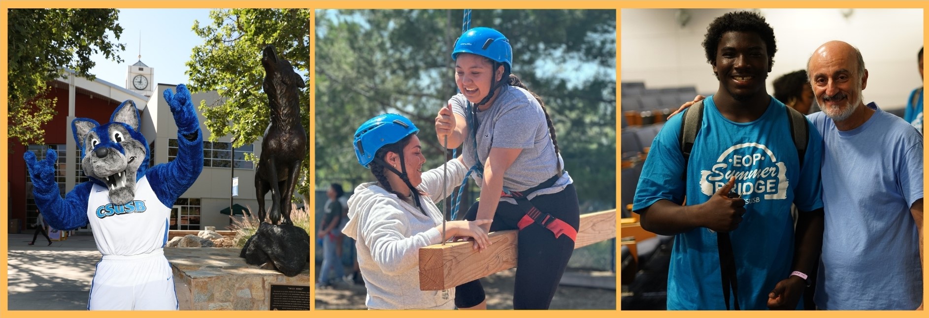 Various students participating in the summer bridge program